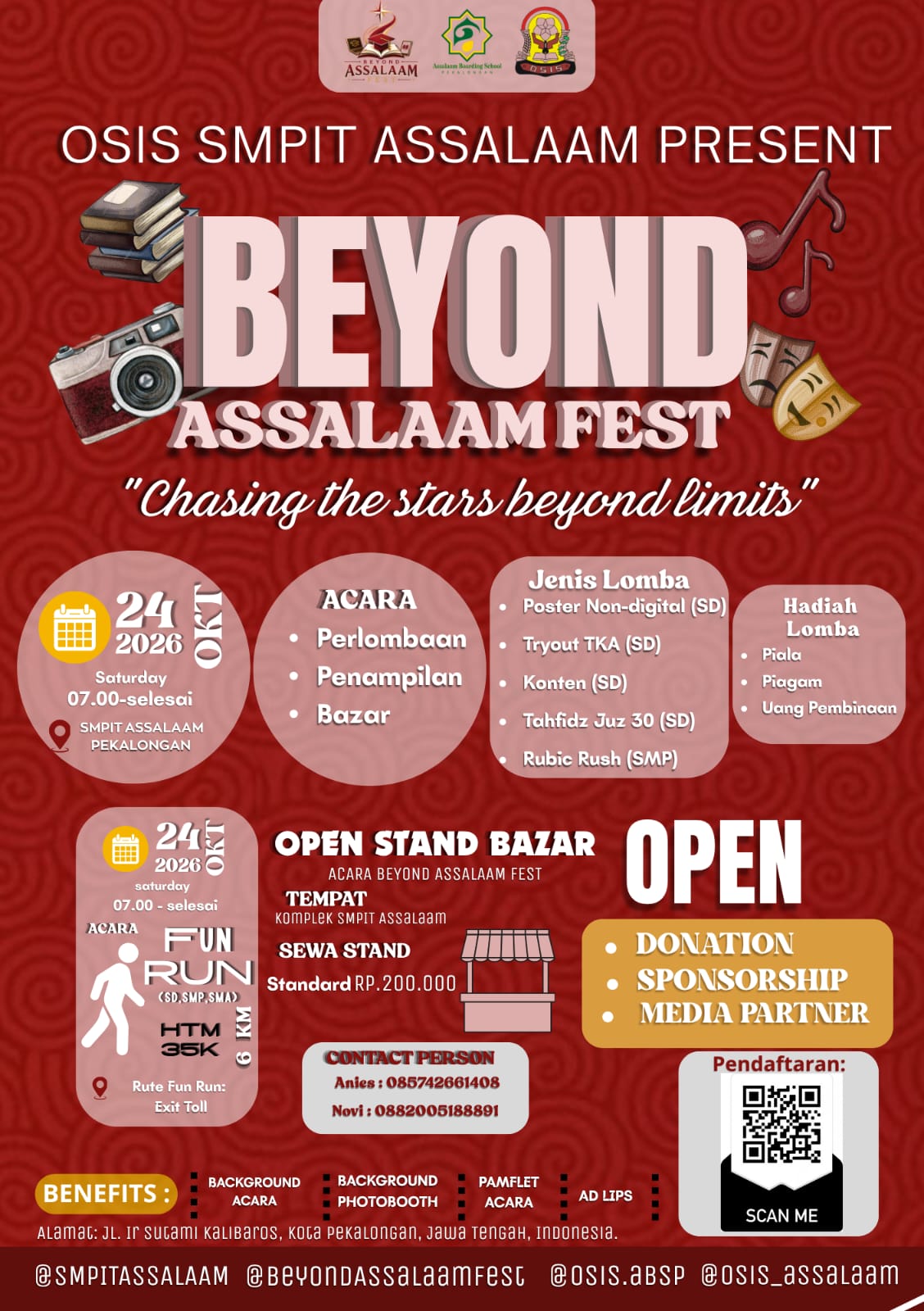 Beyond Assalaam Fest : Ajang fastabiqul khoirot bagi kamu pelajar SD-SMP se Pekalongan